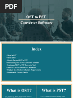 Microsoft OST To PST Converter