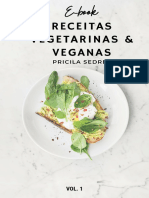 E-Book de Receitas Vegerarianas e Veganas