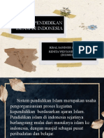 Sistem Pendidikan Islam Di Indonesia: RISAL SANDODI (2011060364) Renita Widyaningrum A.W (2011060133)