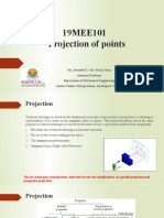 Projection of Points