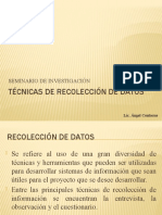 Técnicas de Recolección de Datos