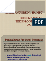 Perkembangan Teknologi Dalam Agribisnis