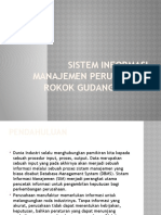 Sistem Informasi Manajemen Perusahaan Rokok Gudang Garam