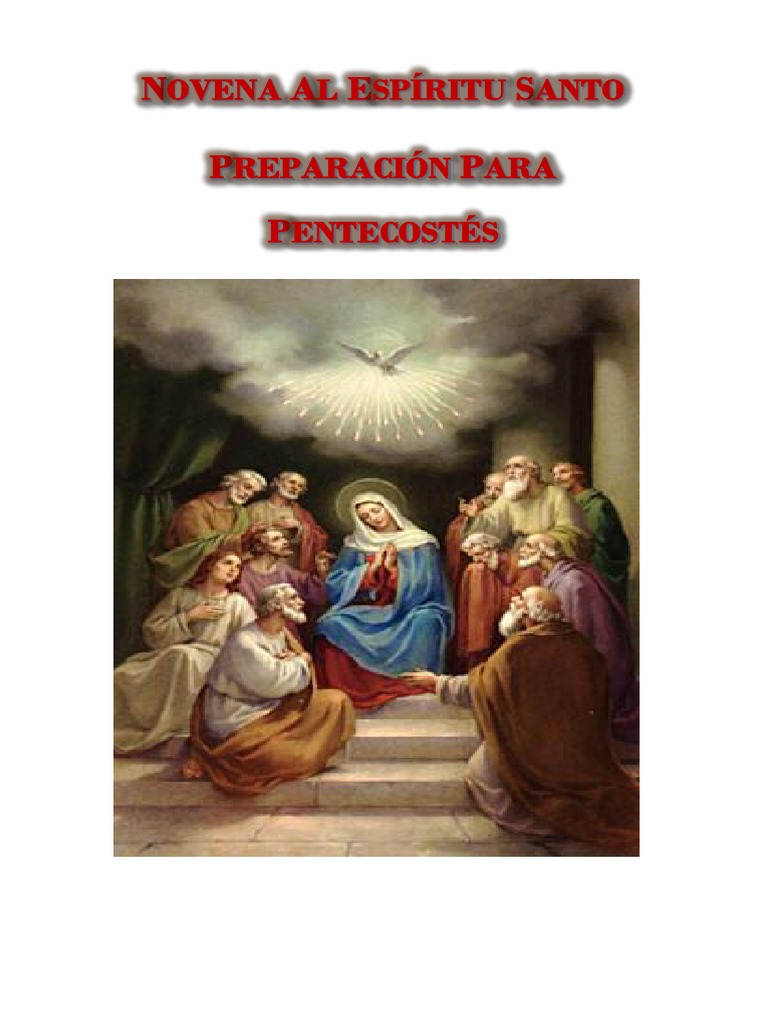 Novena al Espíritu Santo 2025 | PDF | orador del Señor | Cristo (título)