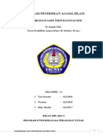 Makalah - Pengembangan Sains Teknologi Dan Seni