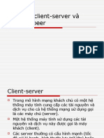 Client-Server Và Peer-To-Peer