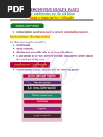 Rep health Notes  part 2