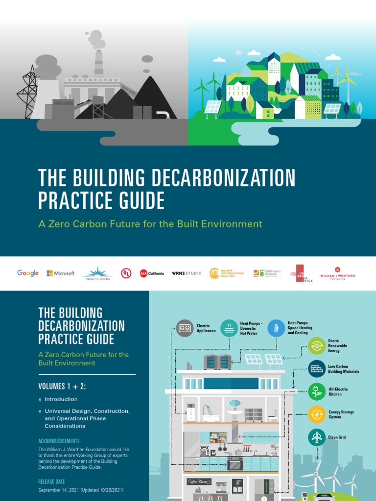 Building Decarb Practice Guide Vol 1 2 PDF Greenhouse Gas Low