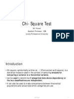 Chi - Square Test
