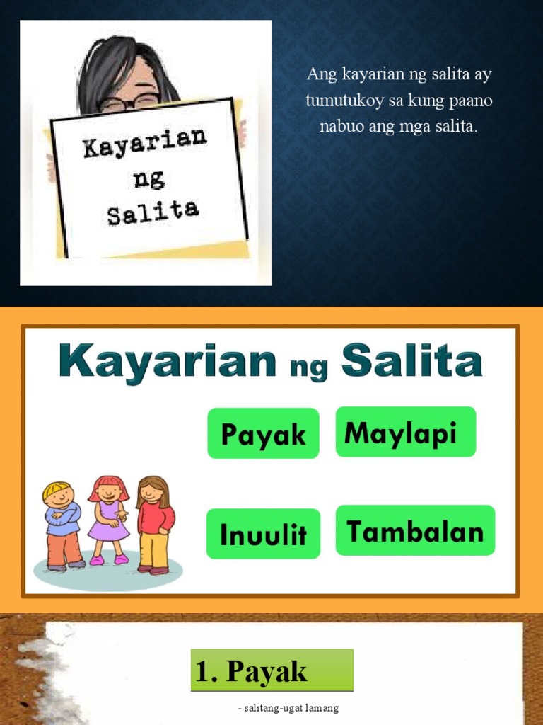 Kayarian NG Salita | PDF