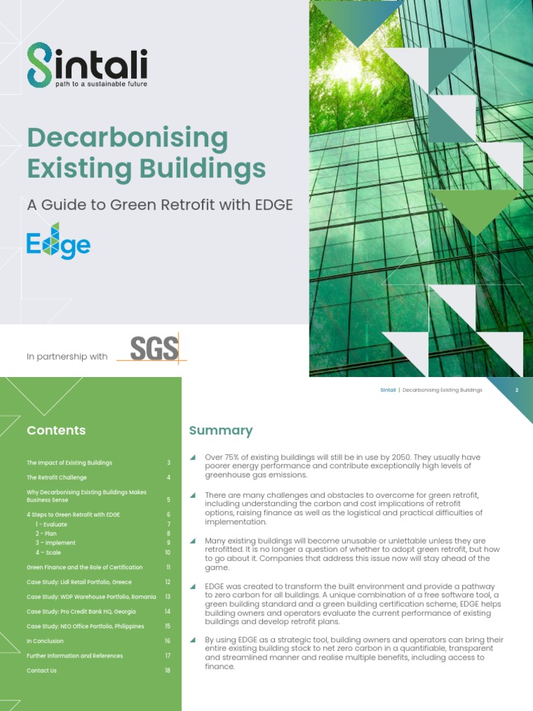 Decarbonising Existing Buildings: A Guide To Green Retrofit With EDGE ...