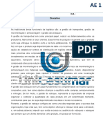 Logística: Gestão de transportes, armazenagem e estoques