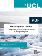 The Long Road To Paris: The History of The Global Climate Change Regime