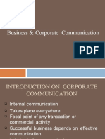 Corporate Communication