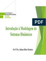 Introdução À Modelagem de Sistemas Dinâmicos