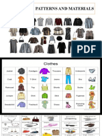 9) Clothes, Patterns and Materials