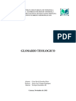 Glosario Teológico - César David González