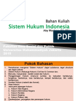 Sistem Hukum Indonesia - Aby