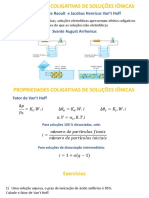 Propriedades Coligativas