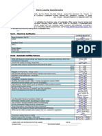 Green Leasing Questionnaire For Tenants