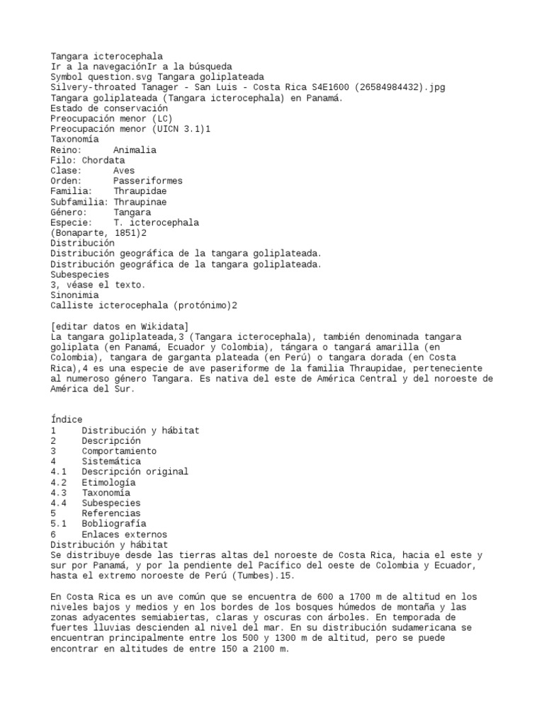 T Angara | PDF | Ornitología | Aves