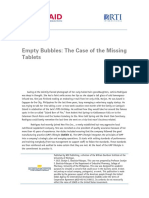 Empty Bubbles The Case of The Missing Tablets Preview
