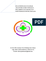 Panduan Penetapan Standar Kode Diagnosis Kode Tindakan Simbol Dan Singkatan