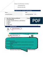 Ateneo de Zamboanga Nursing Packet on Skin, Skeleton and Muscles