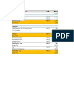 Cashflow Exercise