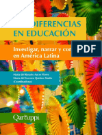 Las diferencias en educación. Investigar, narrar y conversar en América Latina
