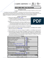 Stabilisation Calculation