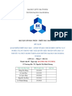 Đại Học Quốc Gia Tp.Hcm Trường Đại Học Bách Khoa ***: Bài Tập Lớn Học Phần - Triết Học Mác Lênin