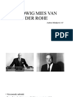 Ludwig Mies Van Der Rohe