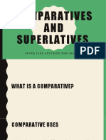 Comparatives and Superlatives