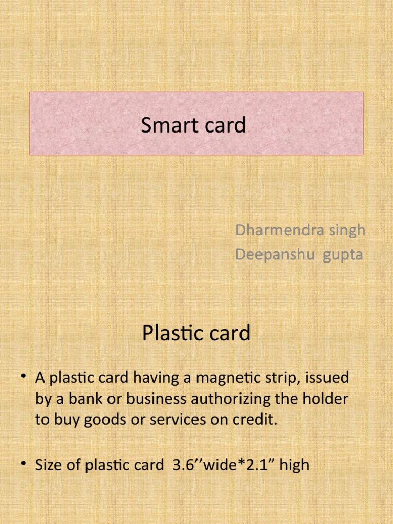 Overview of Smart Card Technology | PDF | Smart Card | Information Age