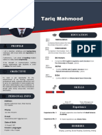 Tariq MAhmood CV 2021