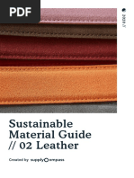 Sustainable Material Guide Leather