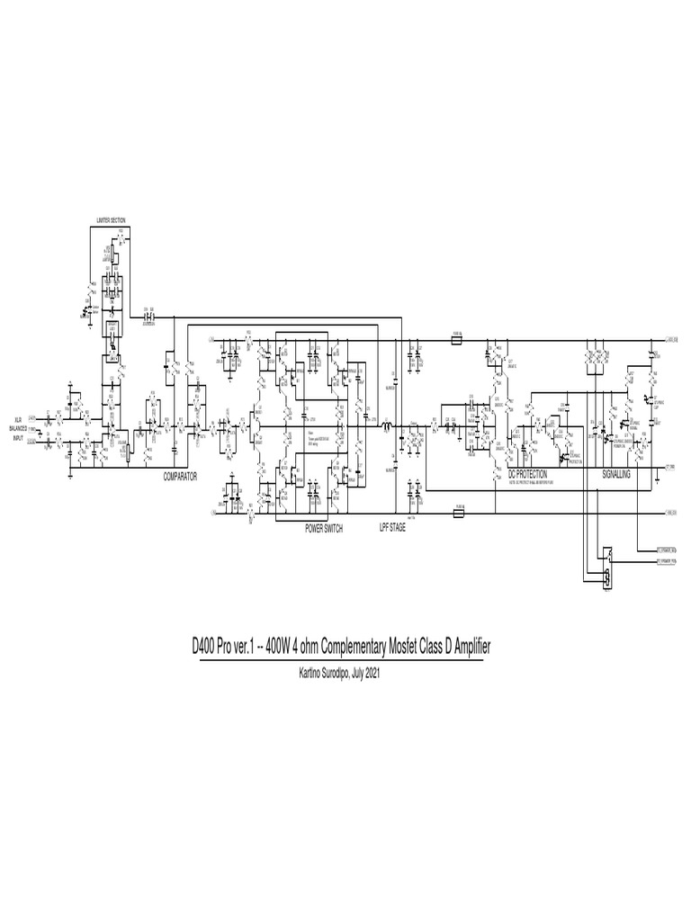 D400 Pro Ver.1 | PDF | Analog Circuits | Electronic Circuits