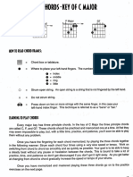 Chords in The Key of C Major