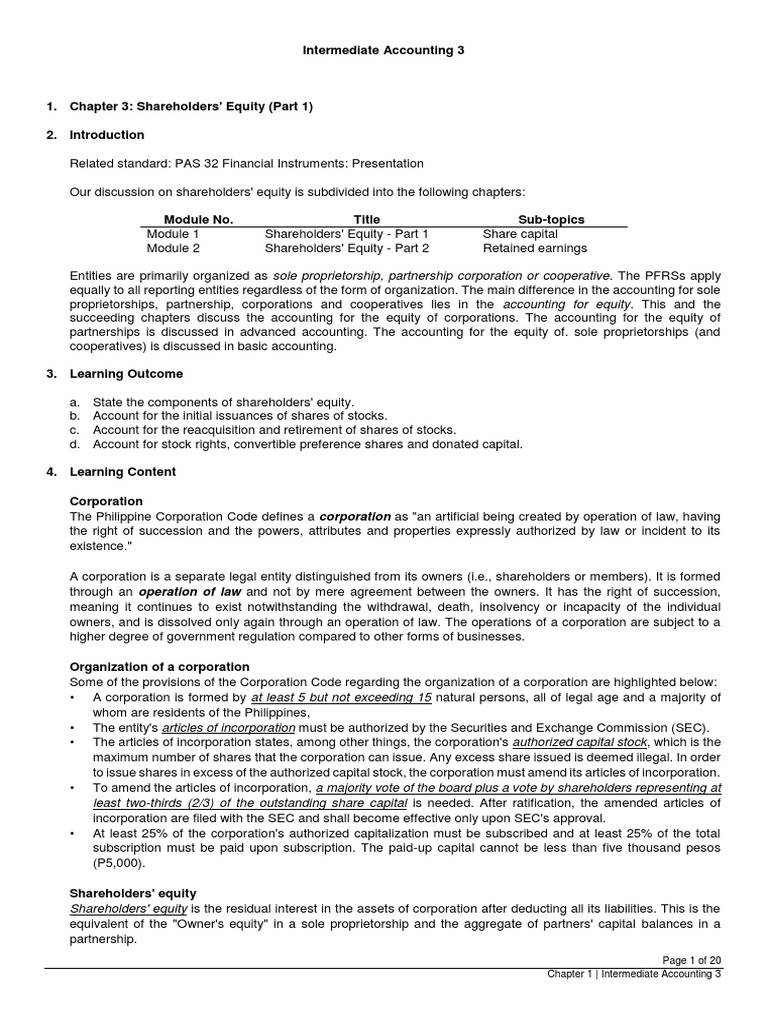 Voting Rights on Delinquent Shares | PDF | Stocks | Treasury Stock