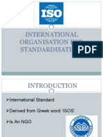 International Organisation For Standardisation