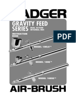 Gravity Feed Series: Instruction Book