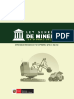 Ley General de Mineria 2020