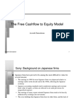 Chapter 6_Free Cash Flow to Equity Discount Model