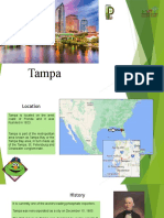 Descripción de un lugar en ingles :Tampa