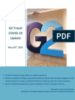 G2 Travel COVID-19 Update - May 2021