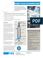 Short Path Evaporation: Features