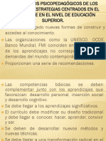 Fundamentos Psicopedagogicos de Los Enfoques y Estrategias Centrados en El Aprendizaje en El Nivel de Educacion Superior 10