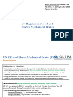 UN Regulation No. 13 and Electro Mechanical Brakes