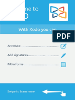 Welcome To: With Xodo You Can